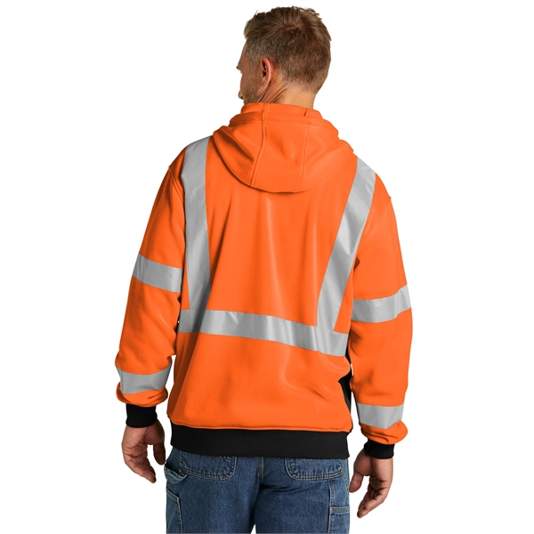 CornerStone A107 Class 3 Heavy-Duty Fleece Full-Zip Hoodie - CornerStone A107 Class 3 Heavy-Duty Fleece Full-Zip Hoodie - Image 1 of 10