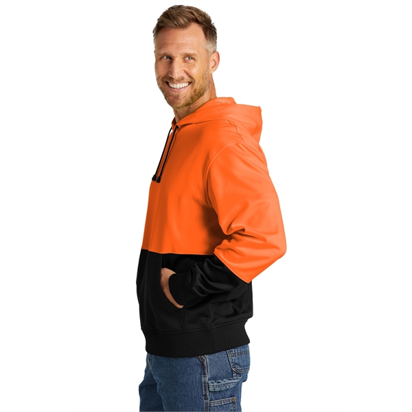 CornerStone Enhanced Visibility Fleece Pullover Hoodie - CornerStone Enhanced Visibility Fleece Pullover Hoodie - Image 2 of 10