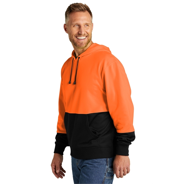 CornerStone Enhanced Visibility Fleece Pullover Hoodie - CornerStone Enhanced Visibility Fleece Pullover Hoodie - Image 3 of 10