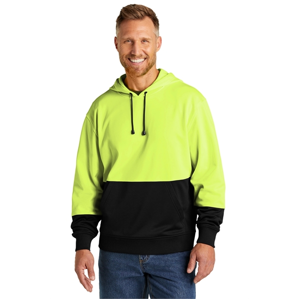 CornerStone Enhanced Visibility Fleece Pullover Hoodie - CornerStone Enhanced Visibility Fleece Pullover Hoodie - Image 6 of 10