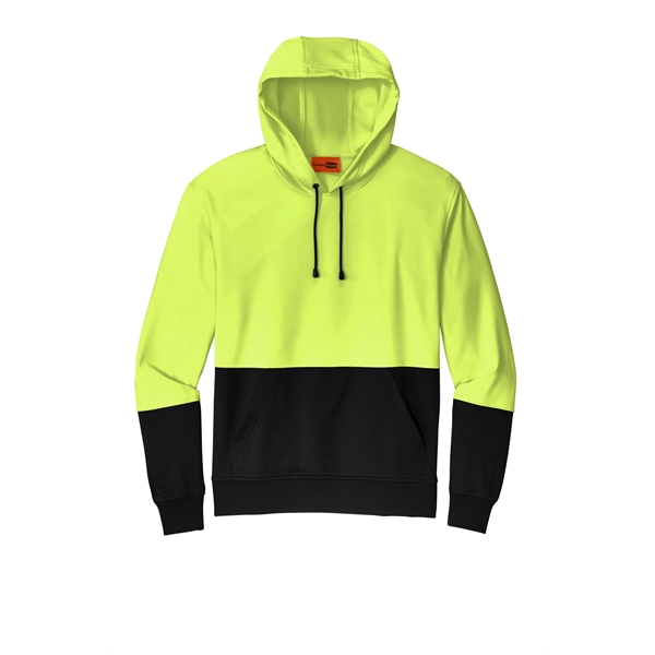 CornerStone Enhanced Visibility Fleece Pullover Hoodie - CornerStone Enhanced Visibility Fleece Pullover Hoodie - Image 9 of 10