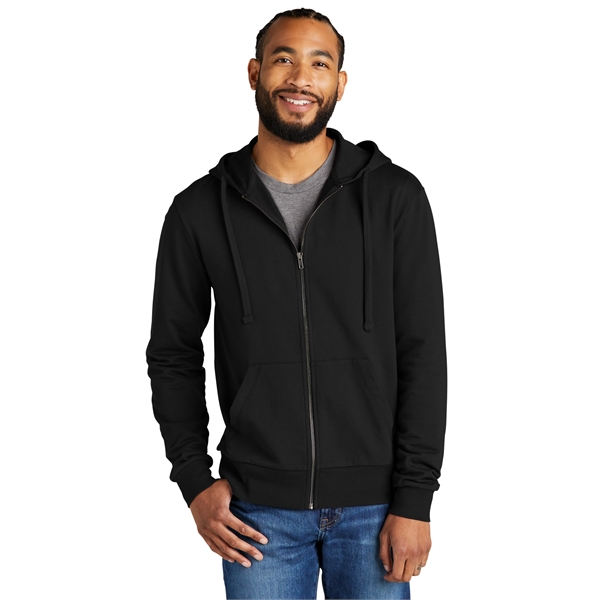 Allmade Unisex Organic French Terry Full-Zip Hoodie - Allmade Unisex Organic French Terry Full-Zip Hoodie - Image 0 of 20