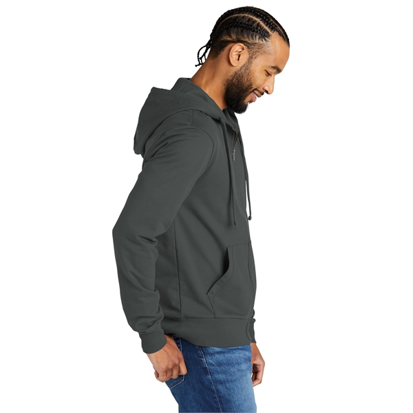 Allmade Unisex Organic French Terry Full-Zip Hoodie - Allmade Unisex Organic French Terry Full-Zip Hoodie - Image 17 of 20