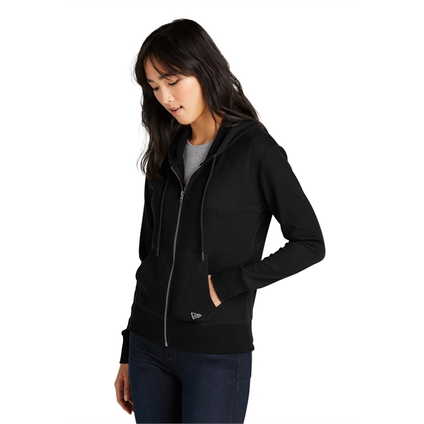 New Era Ladies Thermal Full-Zip Hoodie