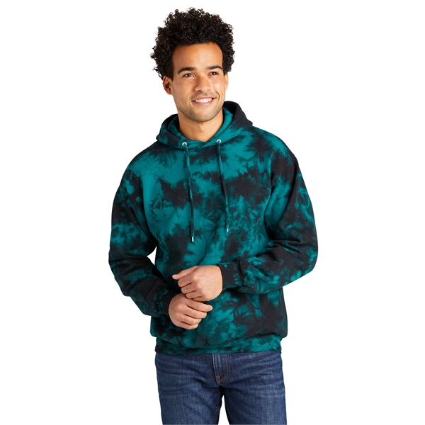 Port & Company Crystal Tie-Dye Pullover Hoodie - Port & Company Crystal Tie-Dye Pullover Hoodie - Image 10 of 28