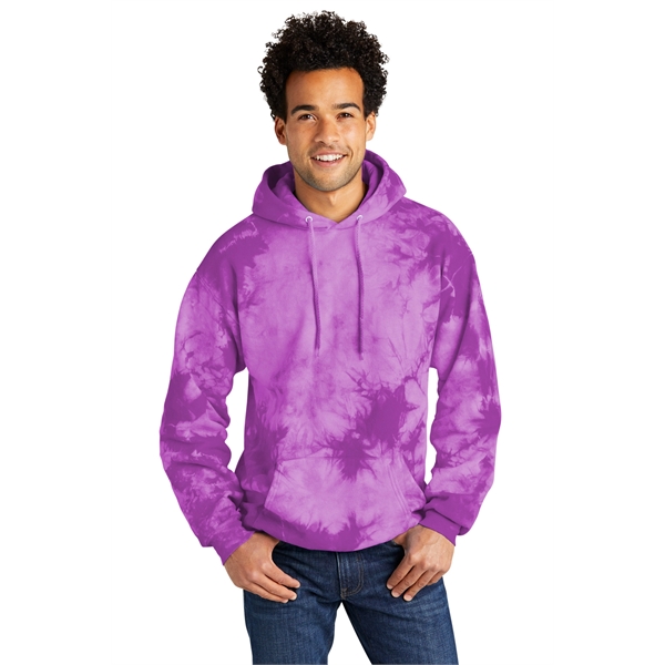 Port & Company Crystal Tie-Dye Pullover Hoodie - Port & Company Crystal Tie-Dye Pullover Hoodie - Image 15 of 28