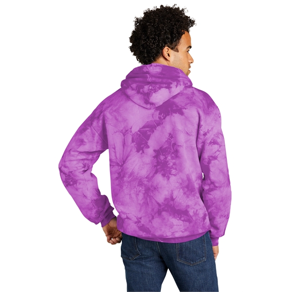 Port & Company Crystal Tie-Dye Pullover Hoodie - Port & Company Crystal Tie-Dye Pullover Hoodie - Image 16 of 28