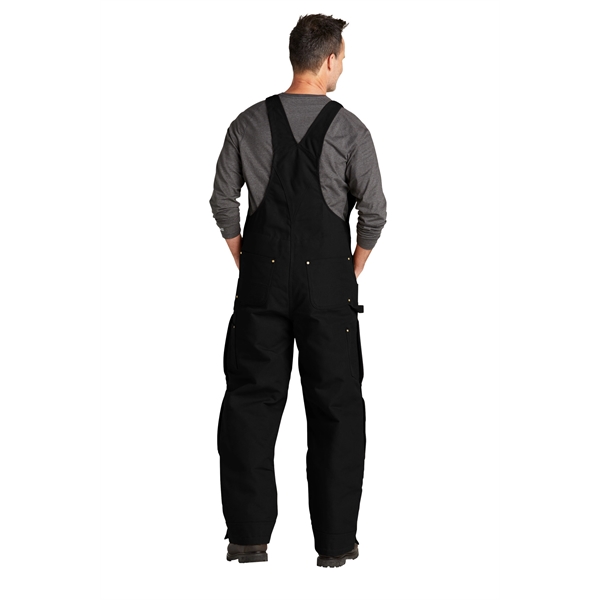 Carhartt Tall Firm Duck Insulated Bib Overalls - Carhartt Tall Firm Duck Insulated Bib Overalls - Image 1 of 15