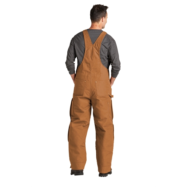 Carhartt Tall Firm Duck Insulated Bib Overalls - Carhartt Tall Firm Duck Insulated Bib Overalls - Image 6 of 15