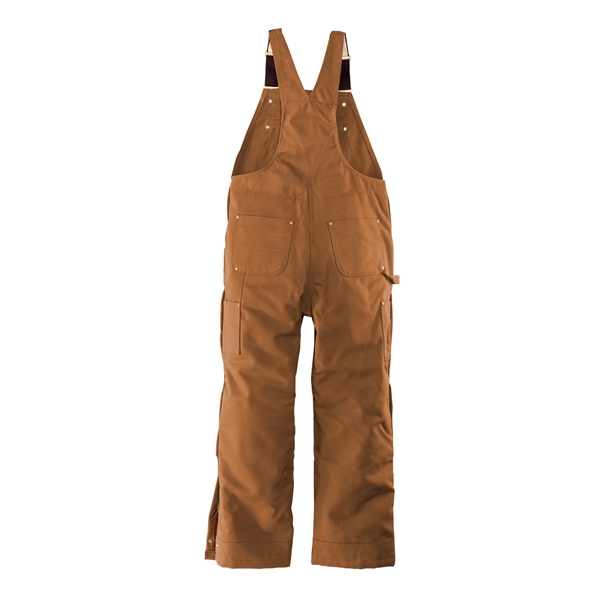 Carhartt Tall Firm Duck Insulated Bib Overalls - Carhartt Tall Firm Duck Insulated Bib Overalls - Image 9 of 15