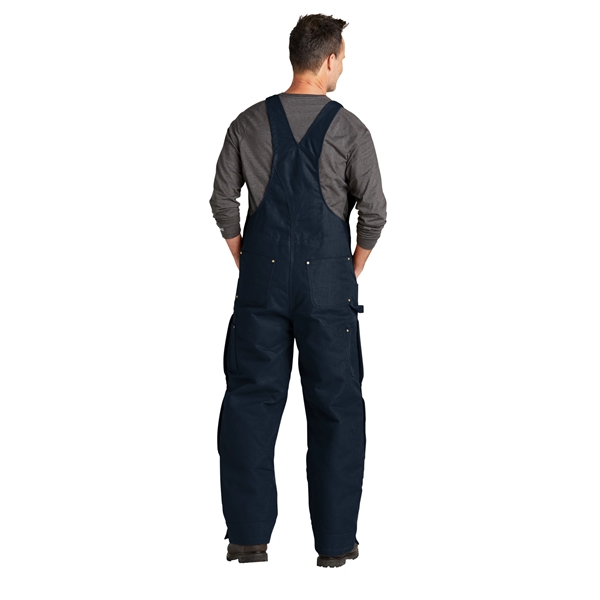Carhartt Tall Firm Duck Insulated Bib Overalls - Carhartt Tall Firm Duck Insulated Bib Overalls - Image 11 of 15