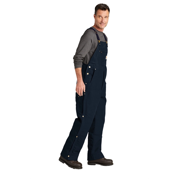 Carhartt Tall Firm Duck Insulated Bib Overalls - Carhartt Tall Firm Duck Insulated Bib Overalls - Image 12 of 15