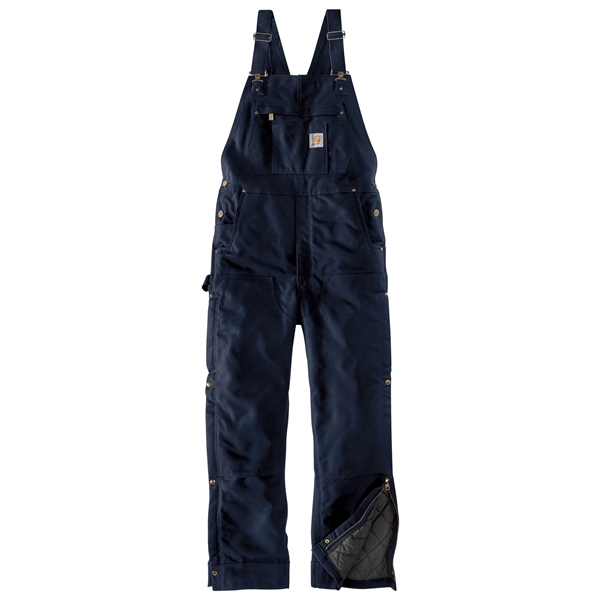 Carhartt Tall Firm Duck Insulated Bib Overalls - Carhartt Tall Firm Duck Insulated Bib Overalls - Image 13 of 15