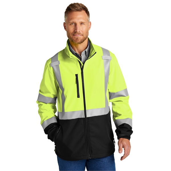 CornerStone ANSI 107 Class 3 Soft Shell Jacket - CornerStone ANSI 107 Class 3 Soft Shell Jacket - Image 0 of 5