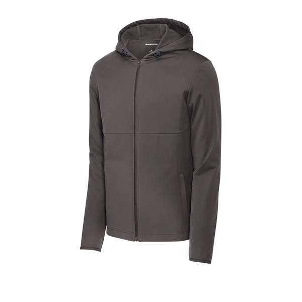 Sport-Tek Hooded Soft Shell Jacket - Sport-Tek Hooded Soft Shell Jacket - Image 2 of 5