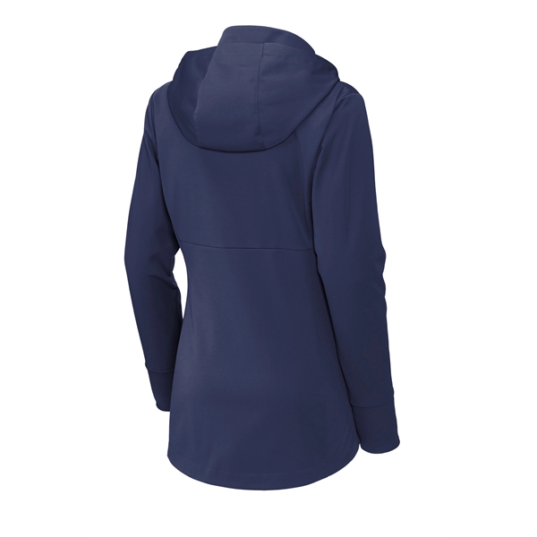 Sport-Tek Women's Hooded Soft Shell Jacket - Sport-Tek Women's Hooded Soft Shell Jacket - Image 14 of 15