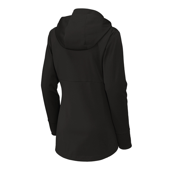 Sport-Tek Women's Hooded Soft Shell Jacket - Sport-Tek Women's Hooded Soft Shell Jacket - Image 15 of 15