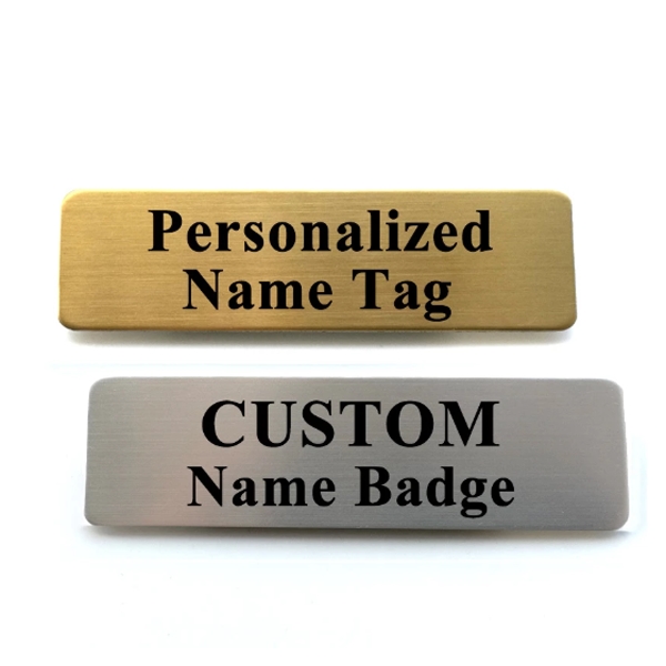 Metal Name Badge - Metal Name Badge - Image 2 of 2