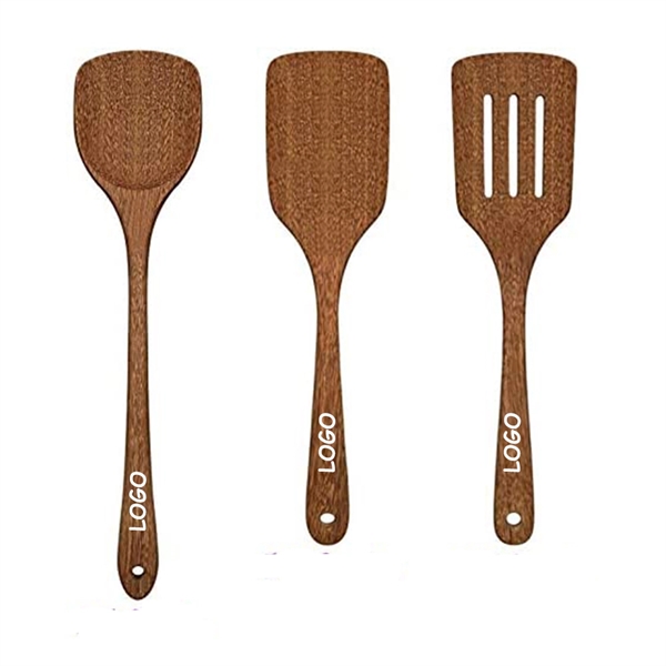 Custom LOGO Cooking Utensil Wooden Spatula - Custom LOGO Cooking Utensil Wooden Spatula - Image 0 of 3