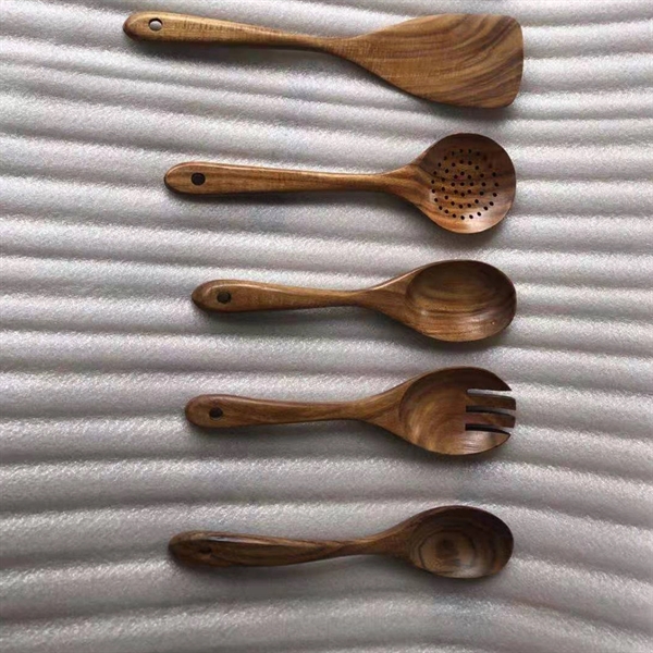 Custom LOGO Cooking Utensil Wooden Spatula - Custom LOGO Cooking Utensil Wooden Spatula - Image 2 of 3