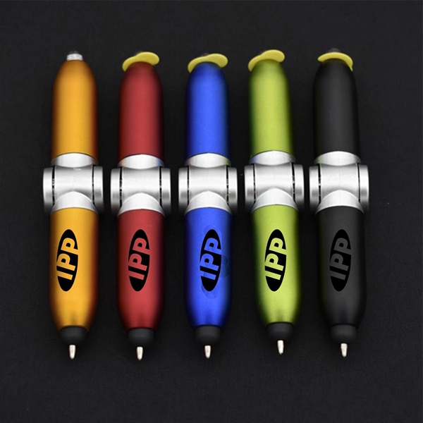 4 in 1 Stress Relief Ballpoint Pen - 4 in 1 Stress Relief Ballpoint Pen - Image 0 of 2