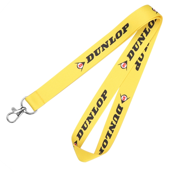 3/4" Full Color Dye Sublimation Lanyard - 3/4" Full Color Dye Sublimation Lanyard - Image 3 of 4