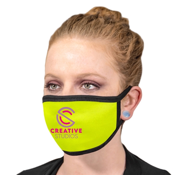 Fluorescent Neon Printed Reusable Face Masks