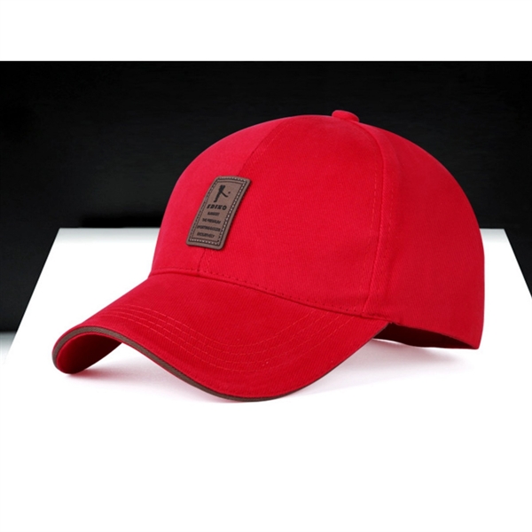 Trucker Golf Hats With Leather Patch - Trucker Golf Hats With Leather Patch - Image 6 of 6