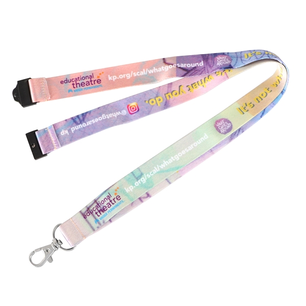 Safety Breakaway Dye Sublimation Lanyard/ Lobster Claw - Safety Breakaway Dye Sublimation Lanyard/ Lobster Claw - Image 0 of 0