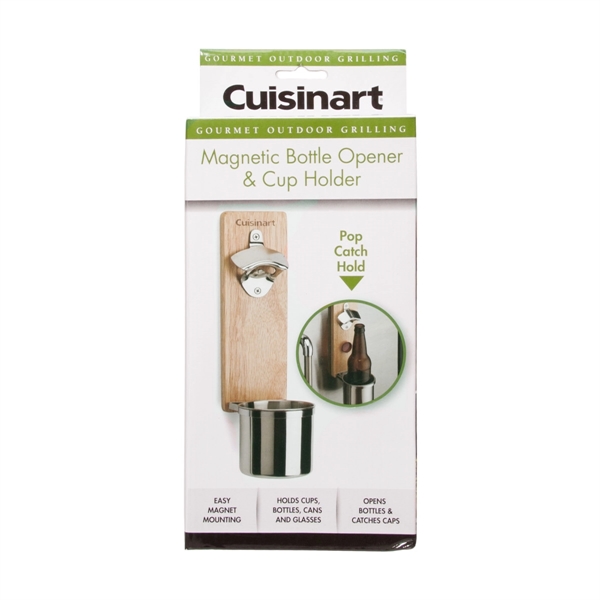 Cuisinart Outdoors® Magnetic Bottle Opener & Cup Holder - Cuisinart Outdoors® Magnetic Bottle Opener & Cup Holder - Image 1 of 9