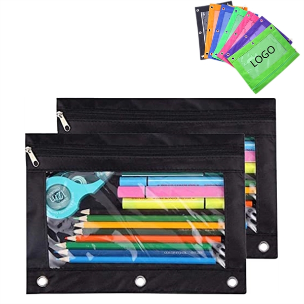 3 Holes Pencil Pouch - 3 Holes Pencil Pouch - Image 0 of 3