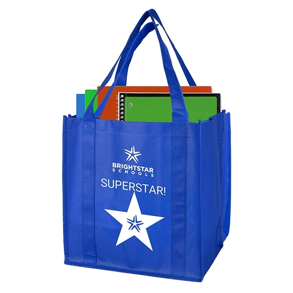 12-1/2"W x 13"H x 8"Gusset - "MEGA" Grocery Shopping - 12-1/2"W x 13"H x 8"Gusset - "MEGA" Grocery Shopping - Image 17 of 35