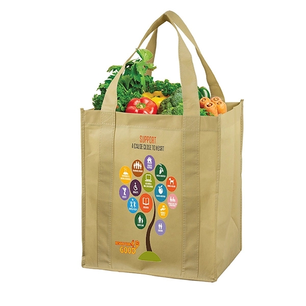 13" x 15" x 10" -SUPER MEGA Grocery Shopping Tote Bag - 13" x 15" x 10" -SUPER MEGA Grocery Shopping Tote Bag - Image 24 of 35
