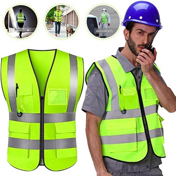 Reflective Vest Safety Workwear - Reflective Vest Safety Workwear - Image 0 of 4