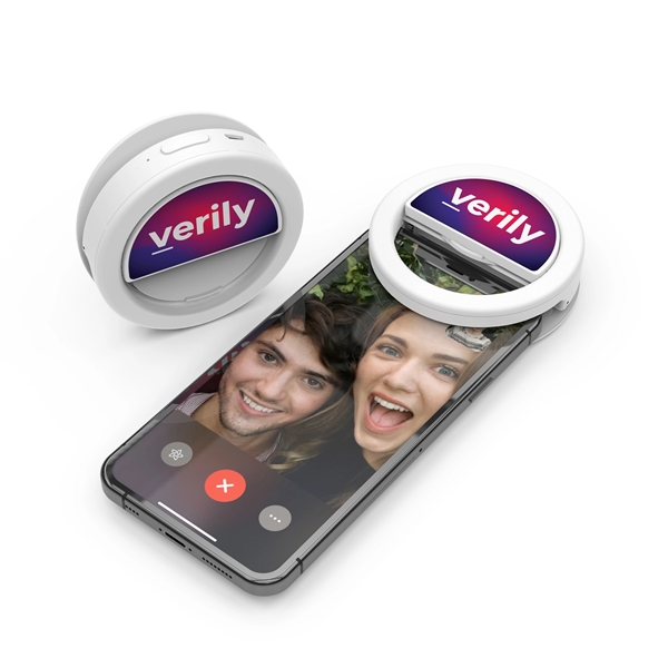 Custom Aura Clip-on Ring Light and Camera Cover