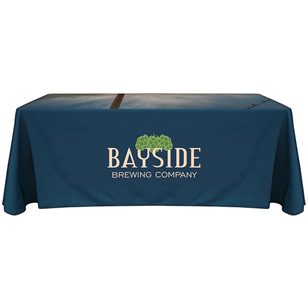 6' Customized Throw Style Table Cover - 6' Customized Throw Style Table Cover - Image 3 of 8