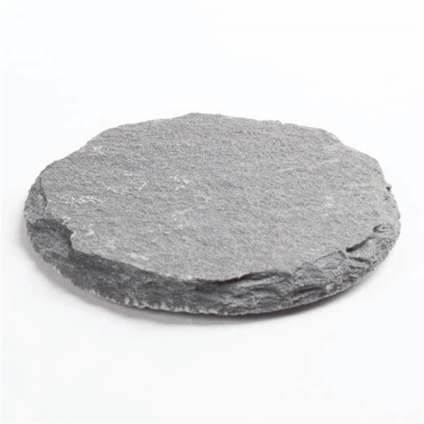 Natural Slate Stone Round Coaster - Natural Slate Stone Round Coaster - Image 1 of 2