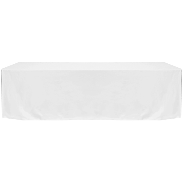 8' Customized Fitted Table Cover - 8' Customized Fitted Table Cover - Image 2 of 8