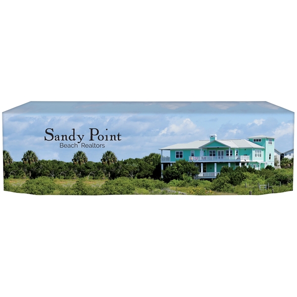 8' Customized Fitted Table Cover - 8' Customized Fitted Table Cover - Image 3 of 8
