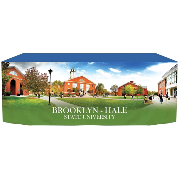 6' Customized Fitted Table Cover - 6' Customized Fitted Table Cover - Image 1 of 8