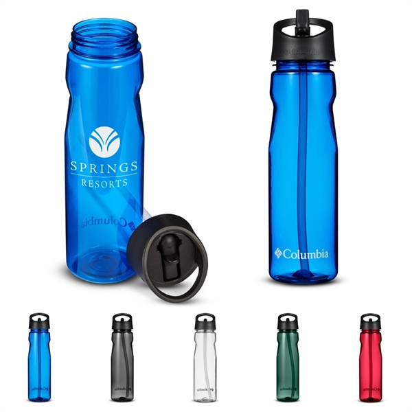 Columbia® 25 oz. Tritan™ Water Bottle with Straw Top - Columbia® 25 oz. Tritan™ Water Bottle with Straw Top - Image 0 of 5