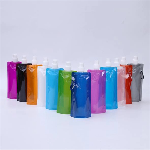Sports Folding Water Bottle - Sports Folding Water Bottle - Image 2 of 2