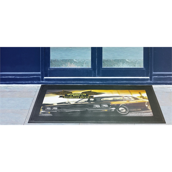 SuperScrape Impressions Logo Mat by