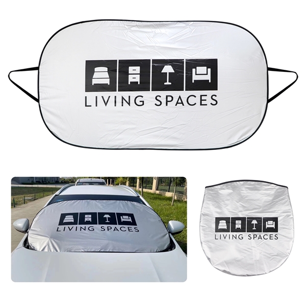 Folding Front Car Sun Shade - Folding Front Car Sun Shade - Image 0 of 1