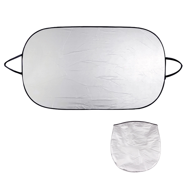 Folding Front Car Sun Shade - Folding Front Car Sun Shade - Image 1 of 1