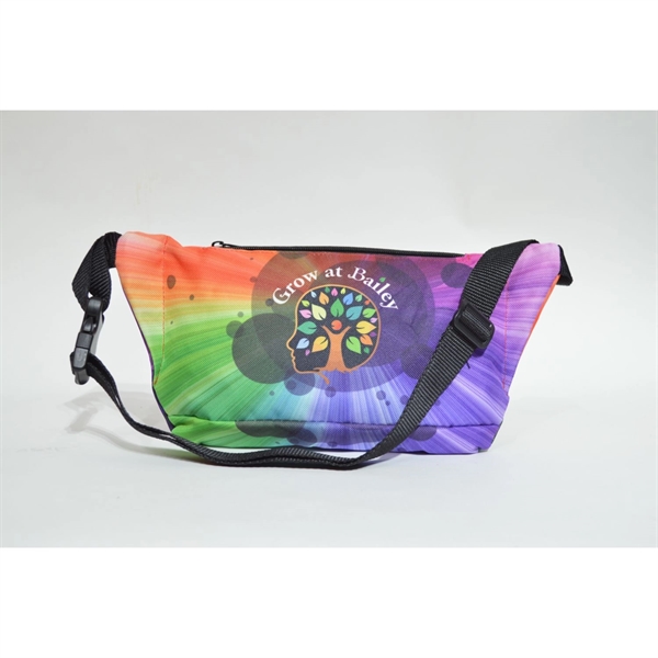 3 Zipper Fanny Pack w/ Full Wrap Sublimation (13.4"x6"x3.8") - 3 Zipper Fanny Pack w/ Full Wrap Sublimation (13.4"x6"x3.8") - Image 2 of 4