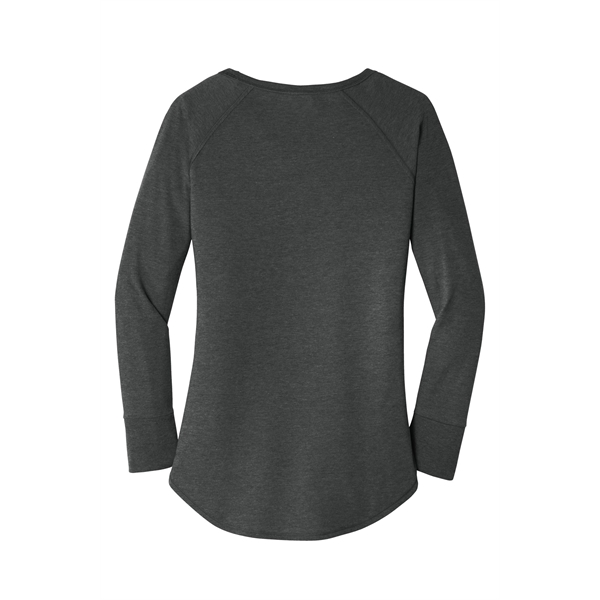 District Women's Perfect Tri Long Sleeve Tunic Tee. - District Women's Perfect Tri Long Sleeve Tunic Tee. - Image 15 of 19