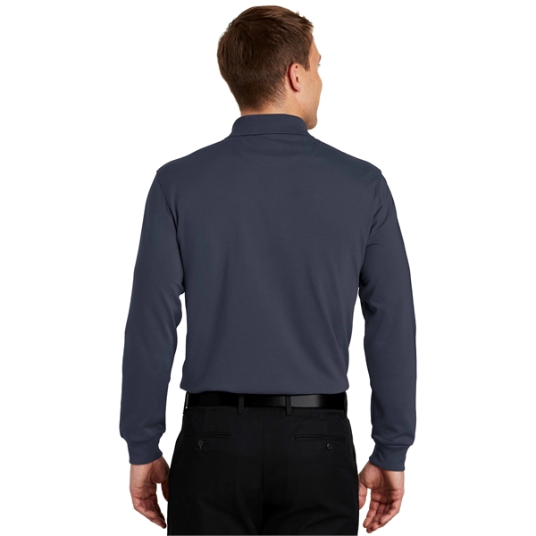 Port Authority Rapid Dry Long Sleeve Polo. - Port Authority Rapid Dry Long Sleeve Polo. - Image 11 of 11