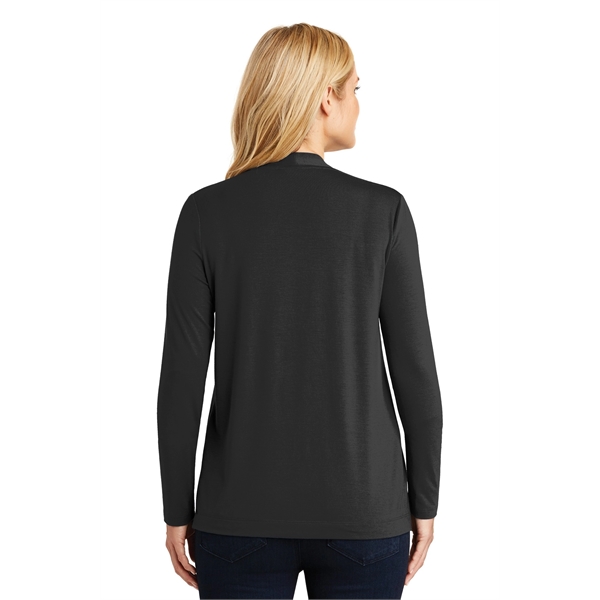 Port Authority Women's Concept Open Cardigan. - Port Authority Women's Concept Open Cardigan. - Image 3 of 11