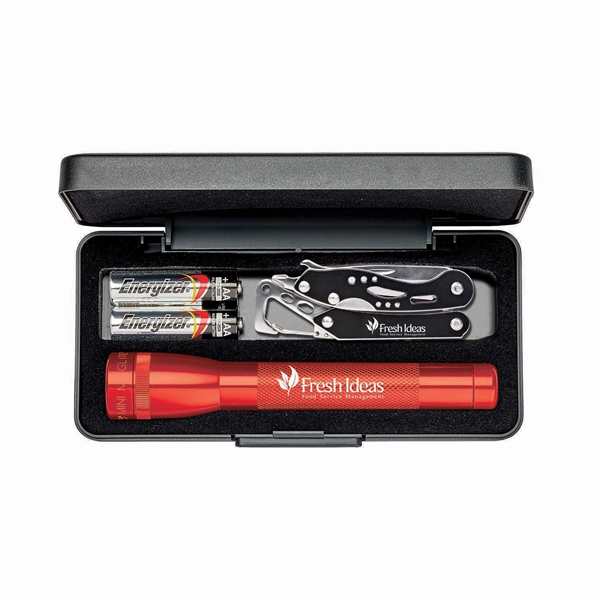 AA Mini Maglite® With Traveler M2A-2825Multi-Function Tool - AA Mini Maglite® With Traveler M2A-2825Multi-Function Tool - Image 1 of 6